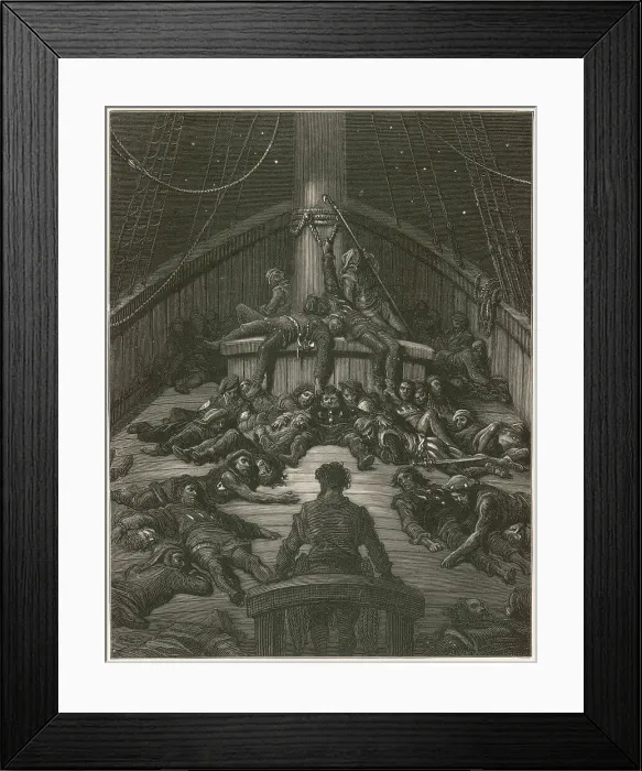 Framed Print : MARINER, DEADMEN ON SHIP Framed Print : MARINER, DEADMEN ON SHIP