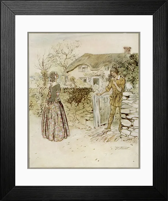 Framed Print : BALLAD / THE GARDENER Framed Print : BALLAD / THE GARDENER