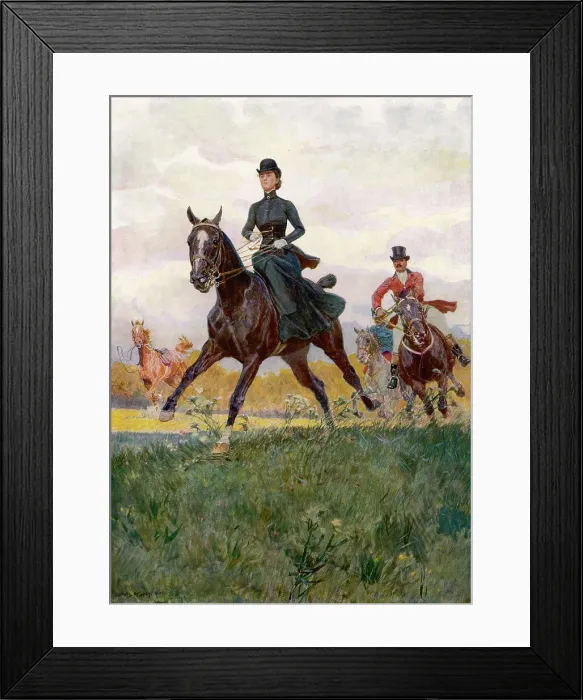 Framed Print : LADY GALLOPER Framed Print : LADY GALLOPER