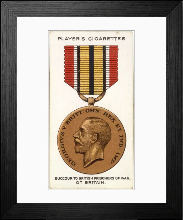Framed Print : SUCCOUR TO BRITISH PRISONERS OF WAR Date: 1927 Framed Print : SUCCOUR TO BRITISH PRISONERS OF WAR Date: 1927
