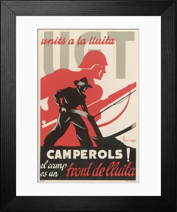 Framed Print : SPANISH WAR POSTER 4 Framed Print : SPANISH WAR POSTER 4