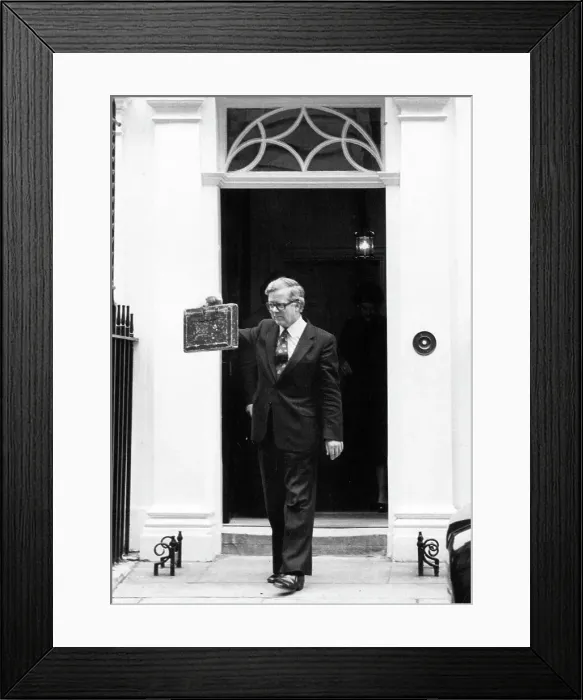 Framed Print : GEOFFREY HOWE (1926 - ) Framed Print : GEOFFREY HOWE (1926 - )