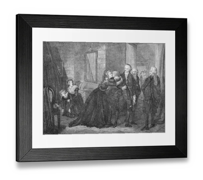 Framed Print : MARIE ANTOINETTE & SON Framed Print : MARIE ANTOINETTE & SON