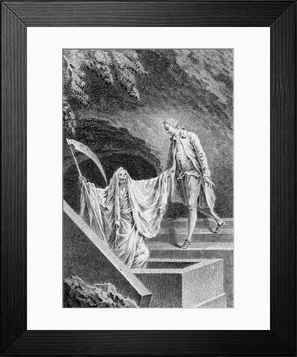 Framed Print : INVITATION TO DEATH Framed Print : INVITATION TO DEATH