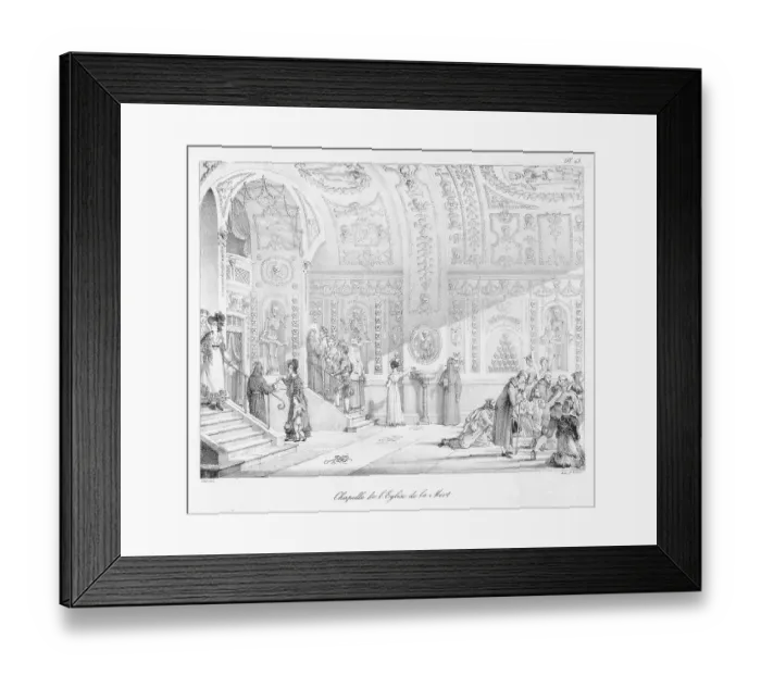 Framed Print : CHAPEL OF DEATH Framed Print : CHAPEL OF DEATH