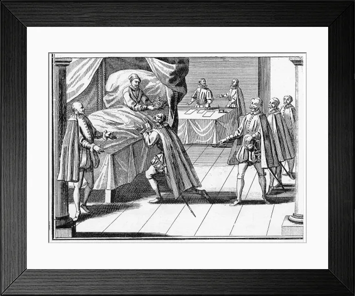 Framed Print : HENRI III AND IV Framed Print : HENRI III AND IV