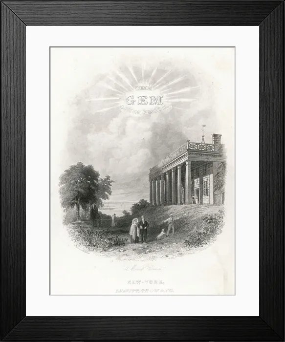Framed Print : Washington MT Vernon Framed Print : Washington MT Vernon