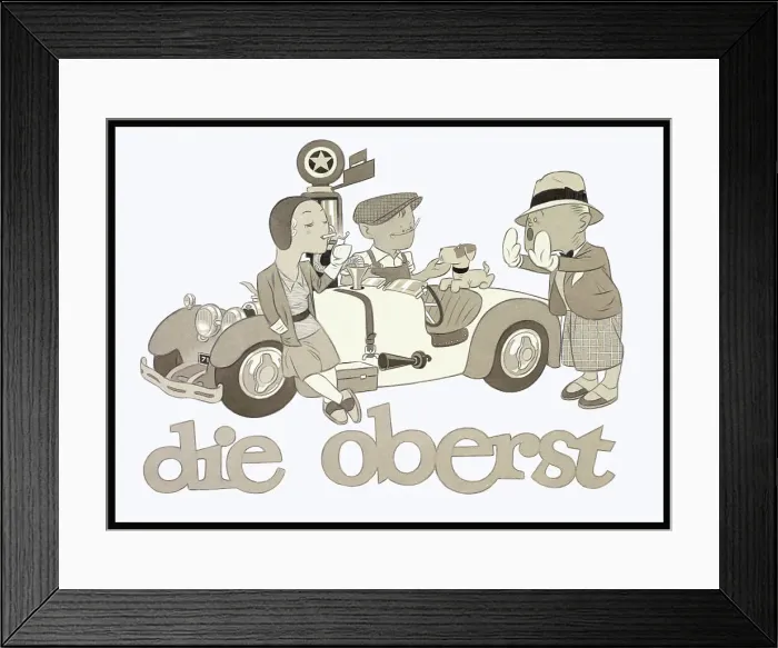 Framed Print : Dryden Die Oberst 34 Advertising Tobacco Cigarettes Framed Print : Dryden Die Oberst 34 Advertising Tobacco Cigarettes