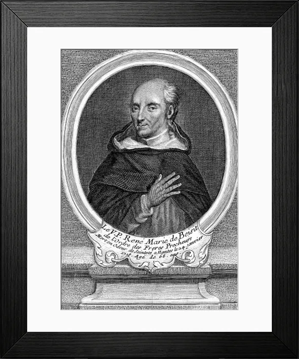 Framed Print : Rene Marie De Beisit 1652 1718 French Churchman Framed Print : Rene Marie De Beisit 1652 1718 French Churchman