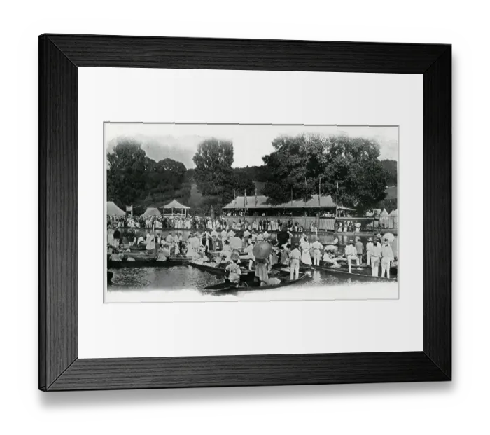 Framed Print : Henley Regatta 1909 Framed Print : Henley Regatta 1909