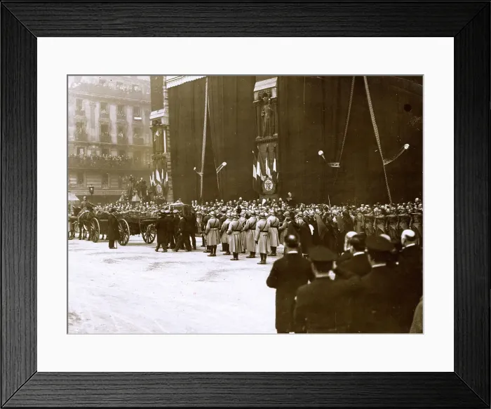 Framed Print : MARSHAL FOCH'S FUNERAL Framed Print : MARSHAL FOCH'S FUNERAL