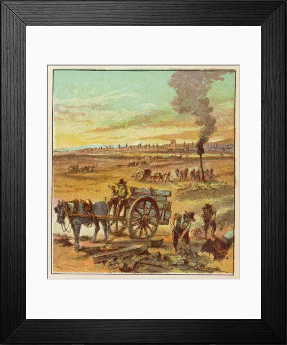 Framed Print : PLAGUE OF LONDON 1665 Framed Print : PLAGUE OF LONDON 1665
