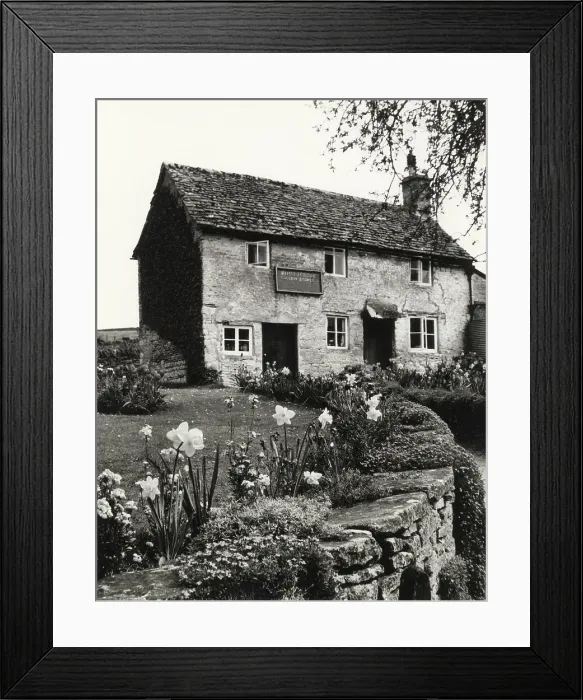Framed Print : The village grocery store, in an old cottage at Daglingworth, Gloucestershire, England. Date: 1960s Framed Print : The village grocery store, in an old cottage at Daglingworth, Gloucestershire, England. Date: 1960s