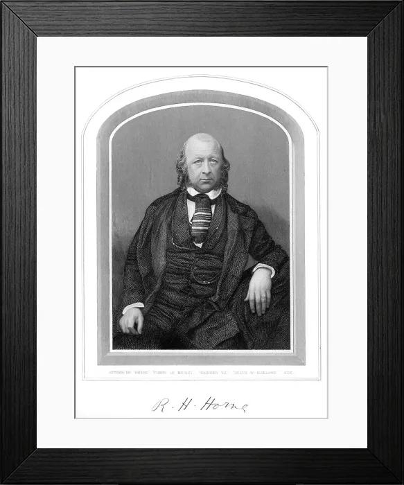 Framed Print : RICHARD HENRY HORNE Framed Print : RICHARD HENRY HORNE