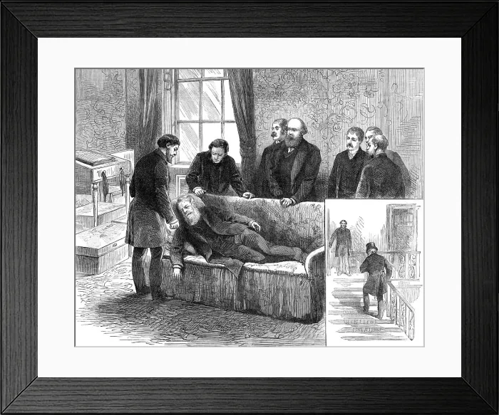 Framed Print : IDDESLEIGH DIES Framed Print : IDDESLEIGH DIES