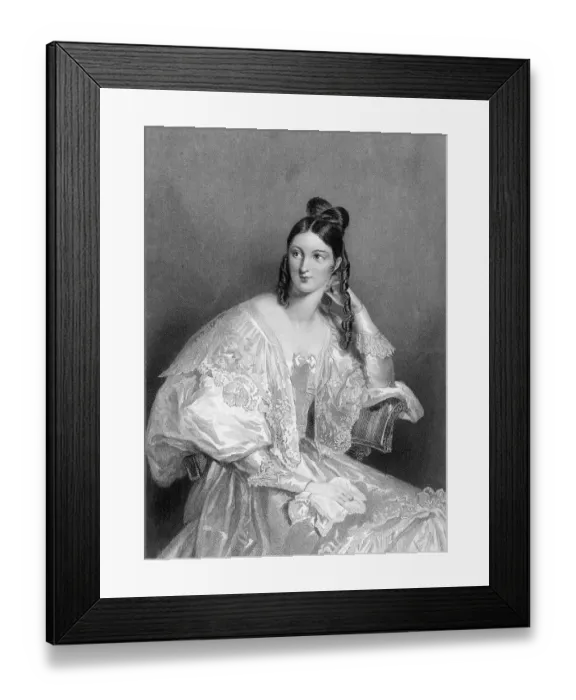 Framed Print : COUNTESS OF JERMYN Framed Print : COUNTESS OF JERMYN