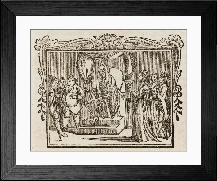 Framed Print : FABLE / COURT OF DEATH Framed Print : FABLE / COURT OF DEATH