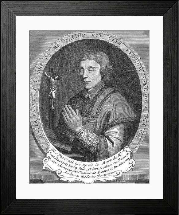 Framed Print : LA SALLE AFTER DEATH Framed Print : LA SALLE AFTER DEATH