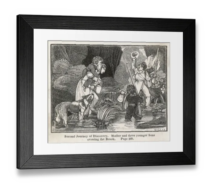 Framed Print : Swiss Family Robinson Books Wyss First Published Framed Print : Swiss Family Robinson Books Wyss First Published