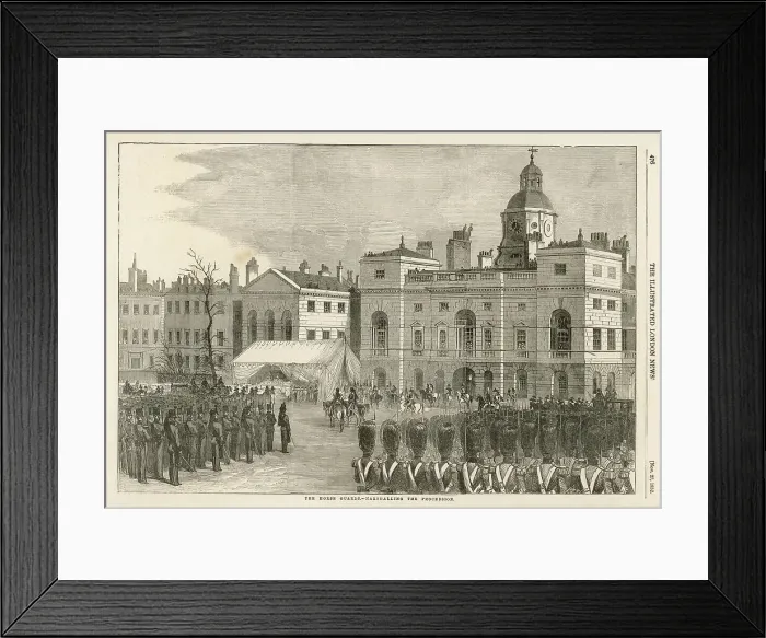 Framed Print : WELLINGTON'S FUNERAL Framed Print : WELLINGTON'S FUNERAL