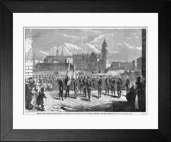 Framed Print : POLISH INSURRECTION 1794 Framed Print : POLISH INSURRECTION 1794