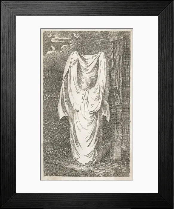 Framed Print : Hammersmith Ghost Paranormal Apparitions 1804 Framed Print : Hammersmith Ghost Paranormal Apparitions 1804