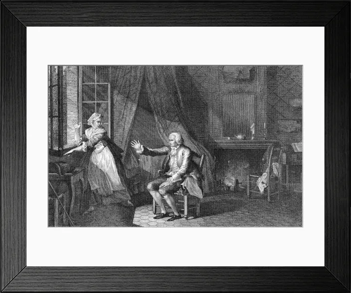 Framed Print : ROUSSEAU AD WIFE Framed Print : ROUSSEAU AD WIFE