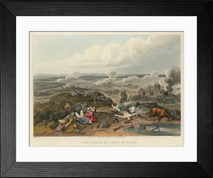 Framed Print : AFTER A B ATTLE Framed Print : AFTER A B ATTLE
