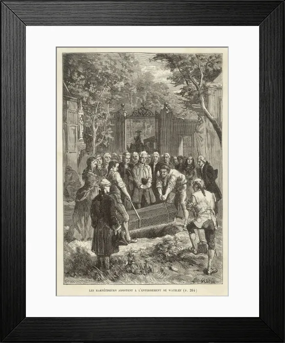 Framed Print : MESMER AND WATELET Framed Print : MESMER AND WATELET