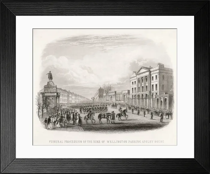 Framed Print : WELLINGTON FUNERAL Framed Print : WELLINGTON FUNERAL