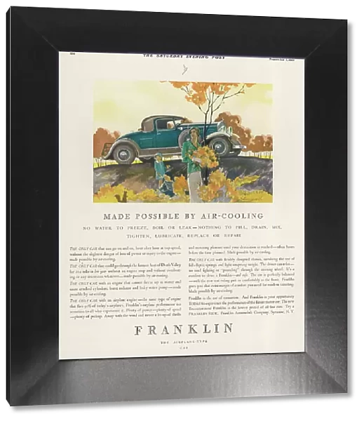 FRANKLIN CAR ADVERT