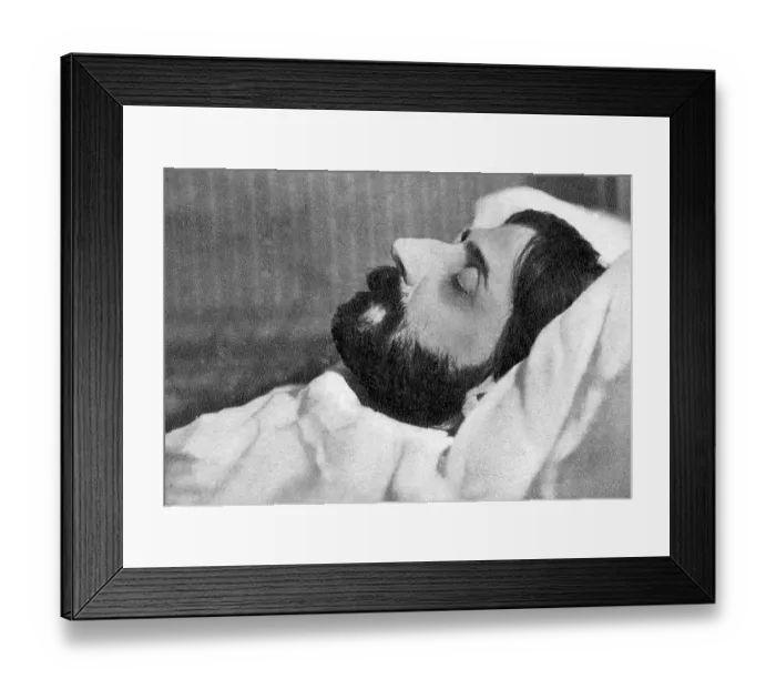 Framed Print : PROUST DEAD PHOTO Framed Print : PROUST DEAD PHOTO