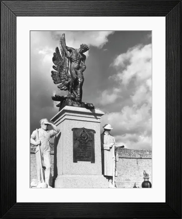 Framed Print : ROYAL MARINE MEMORIAL Framed Print : ROYAL MARINE MEMORIAL