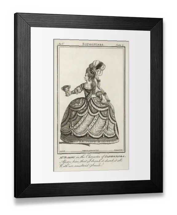 Framed Print : Ann Spranger Barry as Sophonisba Framed Print : Ann Spranger Barry as Sophonisba