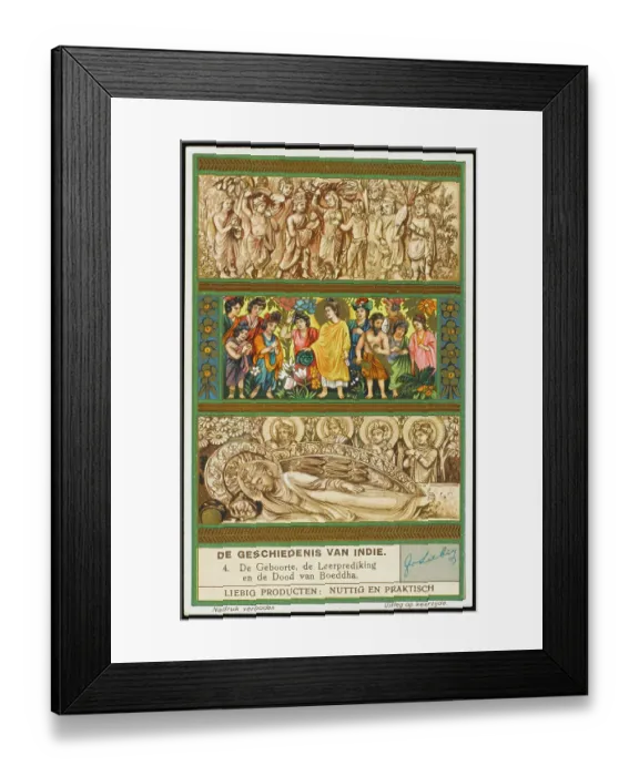 Framed Print : LIFE OF BUDDHA Framed Print : LIFE OF BUDDHA