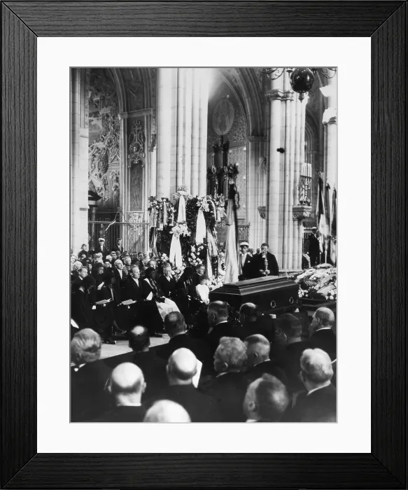 Framed Print : SODERBLOM'S FUNERAL Framed Print : SODERBLOM'S FUNERAL
