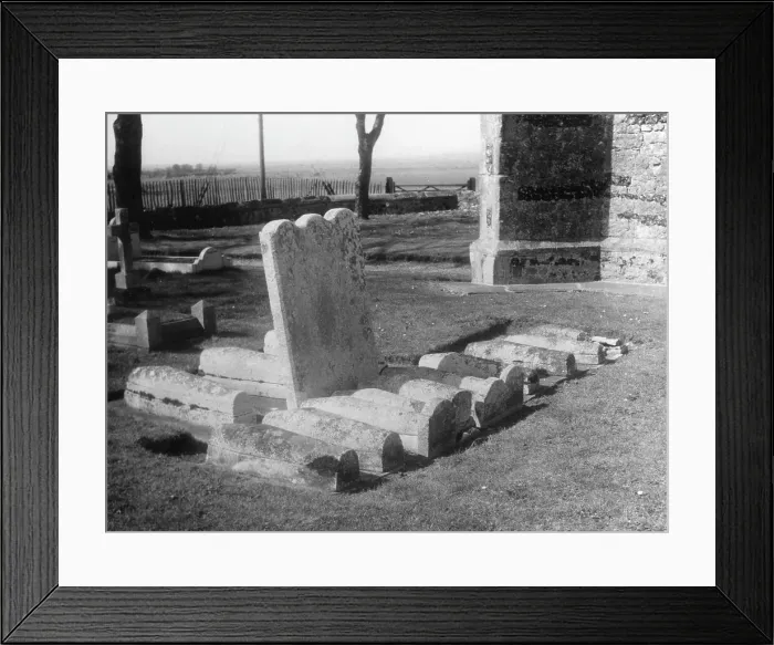 Framed Print : PIP'S SIBLINGS GRAVES