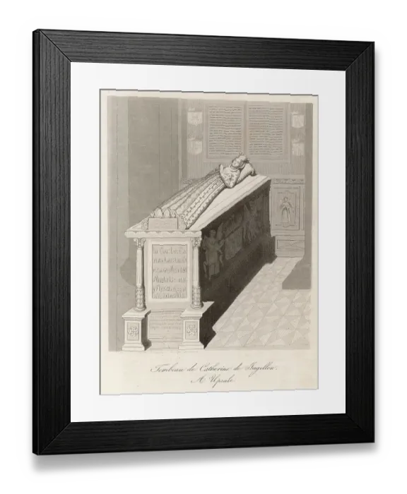 Framed Print : TOMB OF CATH. JAGELLON Framed Print : TOMB OF CATH. JAGELLON