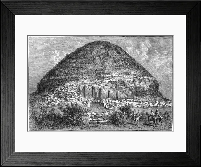 Framed Print : MAURITANIAN GRAVEMOUND Framed Print : MAURITANIAN GRAVEMOUND