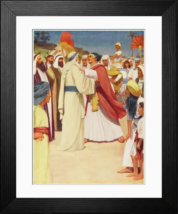 Framed Print : Joseph Jacob Religion Bible Events Old Testament Framed Print : Joseph Jacob Religion Bible Events Old Testament