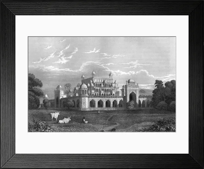 Framed Print : AKBAR TOMB SIKUNDRA Framed Print : AKBAR TOMB SIKUNDRA