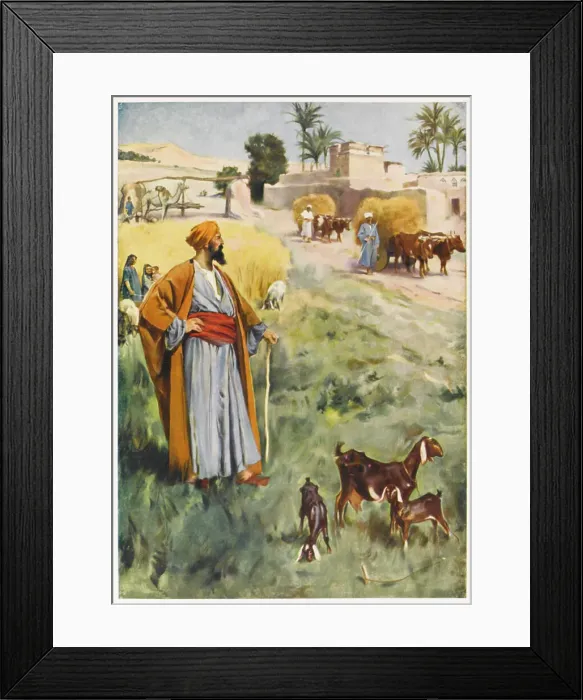 Framed Print : PARABLE OF RICH MAN Framed Print : PARABLE OF RICH MAN