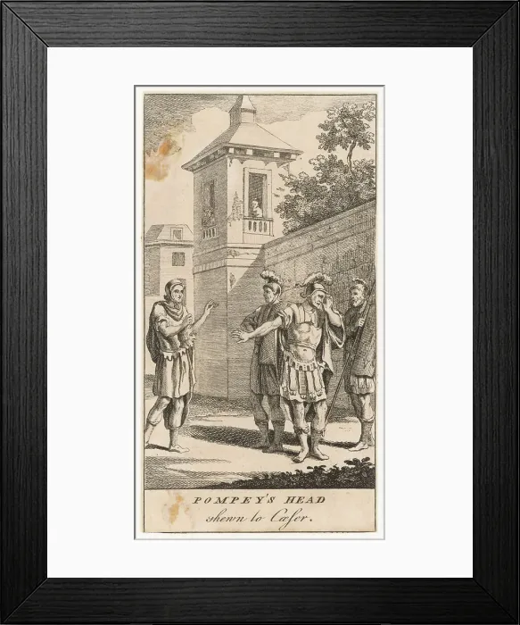 Framed Print : POMPEY'S HEAD Framed Print : POMPEY'S HEAD