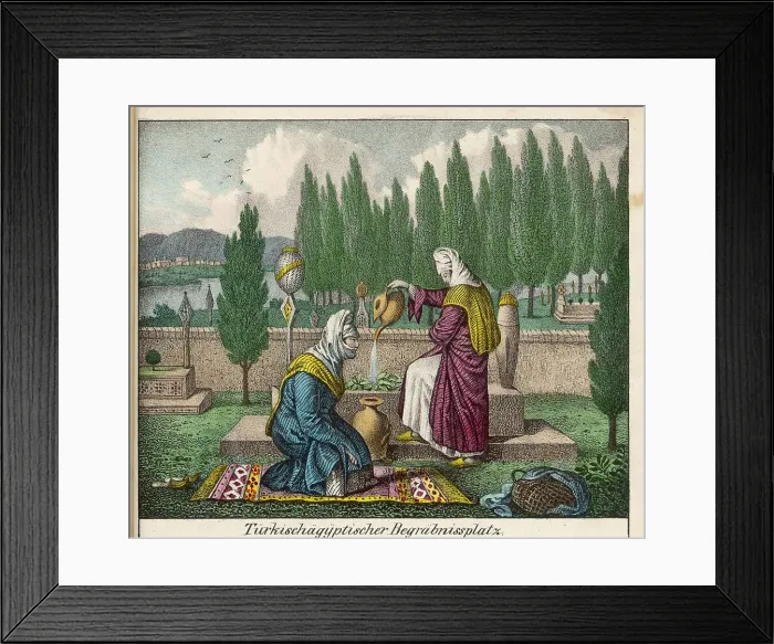 Framed Print : EGYPTIAN CEMETERY Framed Print : EGYPTIAN CEMETERY