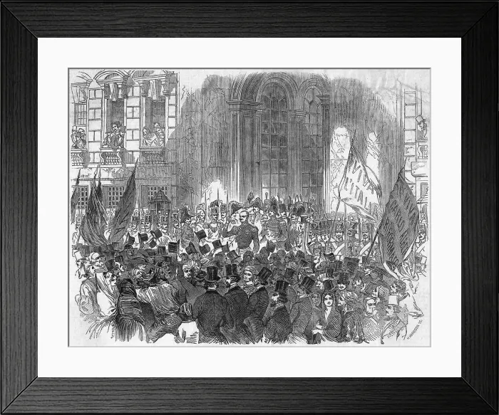 Framed Print : CARLO ALBERTO AT GENOVA Framed Print : CARLO ALBERTO AT GENOVA