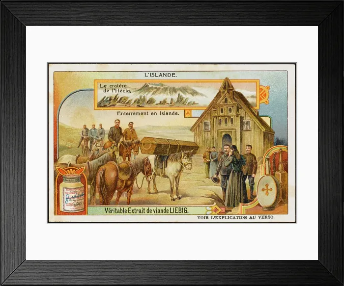 Framed Print : ICELANDIC FUNERAL Framed Print : ICELANDIC FUNERAL