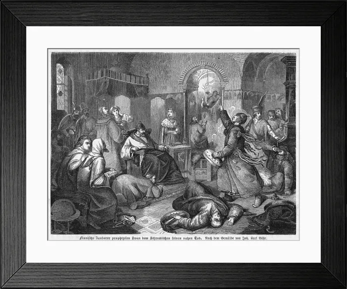 Framed Print : IVAN'S DEATH FORETOLD Framed Print : IVAN'S DEATH FORETOLD