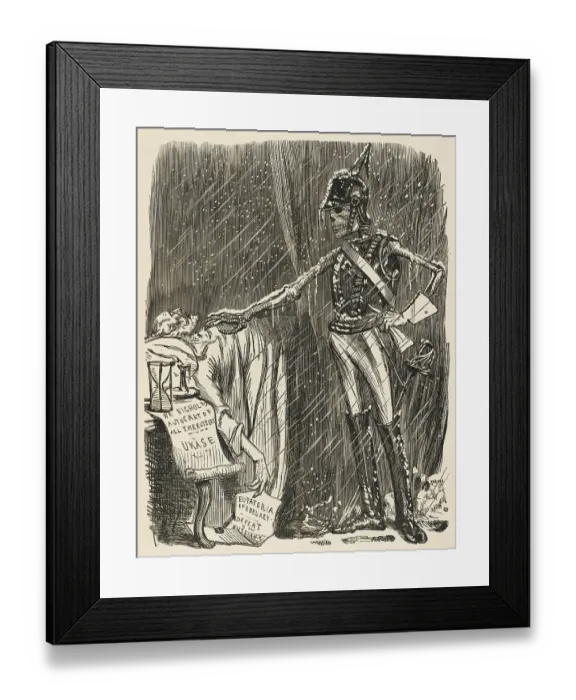 Framed Print : TSAR NICOLAS I DIES Framed Print : TSAR NICOLAS I DIES