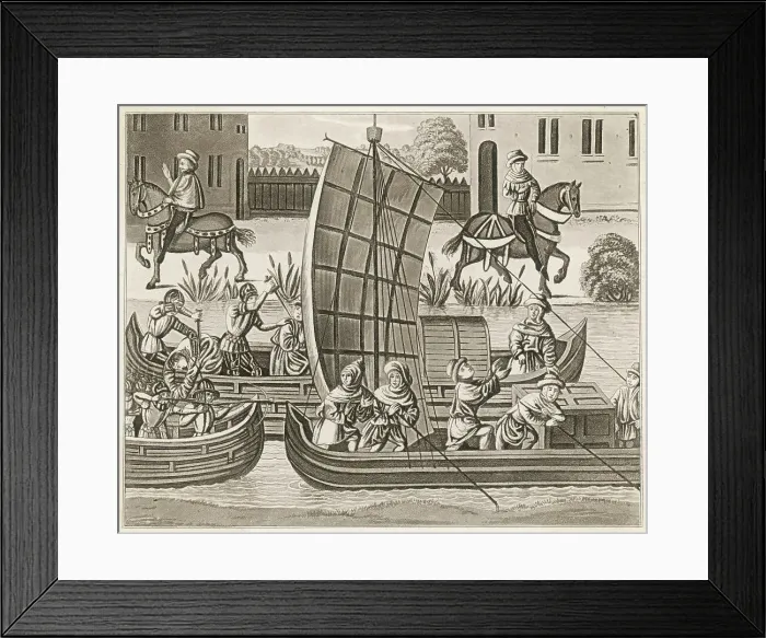 Framed Print : UPRISING AT GHENT - 4 Framed Print : UPRISING AT GHENT - 4