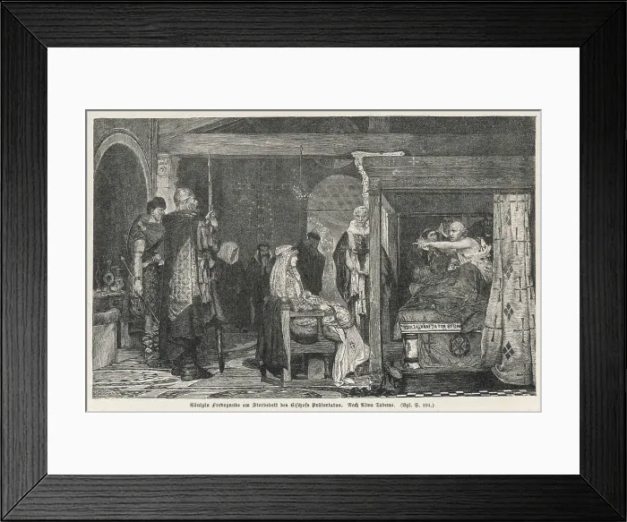 Framed Print : FREDEGONDE ACCUSED Framed Print : FREDEGONDE ACCUSED